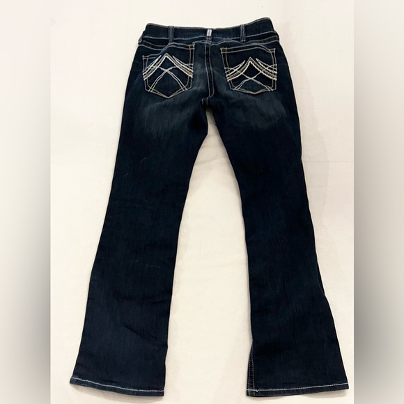 Dark blue flared bootcut jeans - Picture 2 of 2